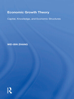 cover image of Economic Growth Theory